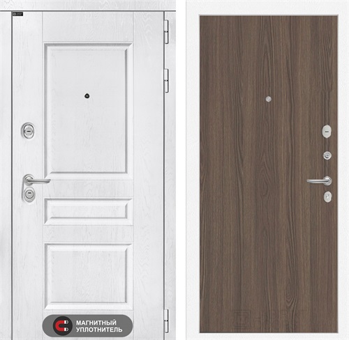 Входная дверь Версаль 05 (Альберо браш / Ясень темный) для установки в квартиру 31208 - фото 144951