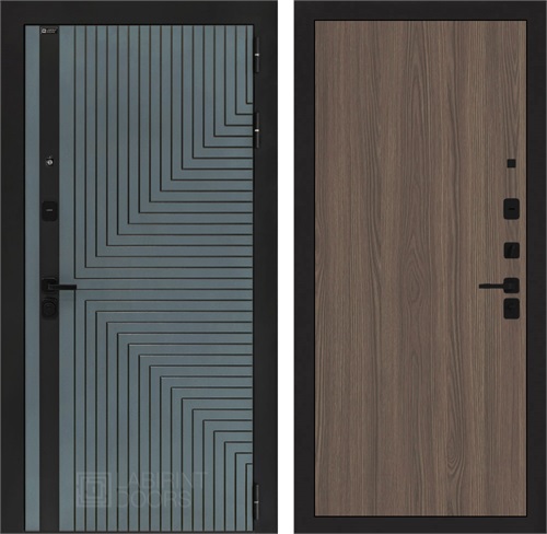 Входная дверь Кредор 05 - Ясень темный для установки в квартиру 31263 - фото 145315