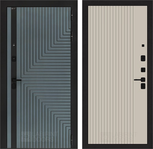 Входная дверь Кредор 29 - Капучино для установки в квартиру 31264 - фото 145357