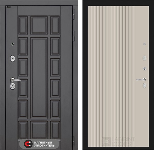 Входная дверь Нью-Йорк 29 (Венге / Капучино) для установки в квартиру 31279 - фото 145542