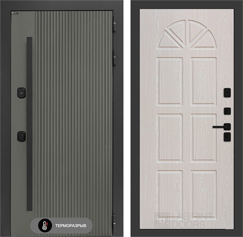 Входная дверь с терморазрывом Термолаб 1 Тепло №15 - Алмон 25 для частного загородного дома и дачи 31400 - фото 146455