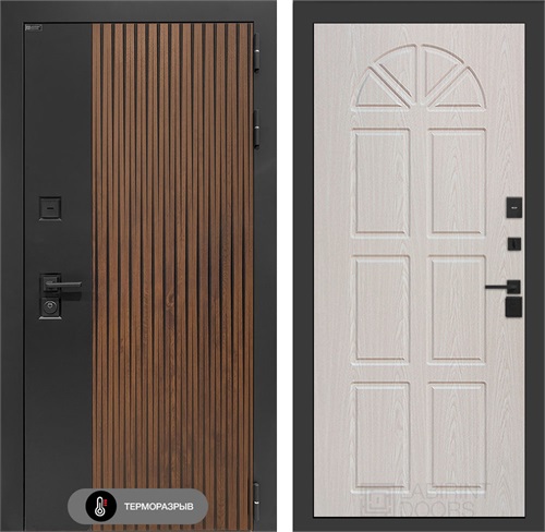 Входная дверь с терморазрывом Айслаб №15 - Алмон 25 для частного загородного дома и дачи 31451 - фото 146714