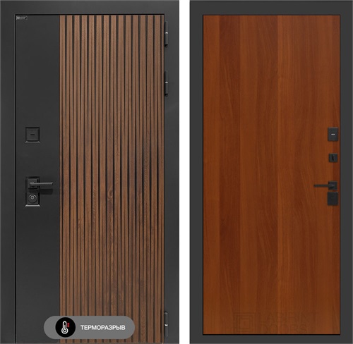 Входная дверь с терморазрывом Айслаб №05 - Итальянский орех для частного загородного дома и дачи 31491 - фото 146915