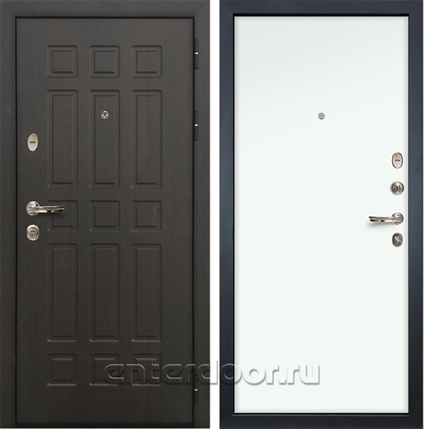 Входная металлическая дверь Лекс 8 Сенатор Винорит (Белая)