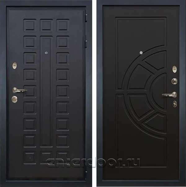 Входная металлическая дверь Лекс Гладиатор 3К Венге (панель №43)