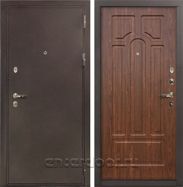 Входная металлическая дверь Лекс 5А Цезарь Береза мореная (панель №26)