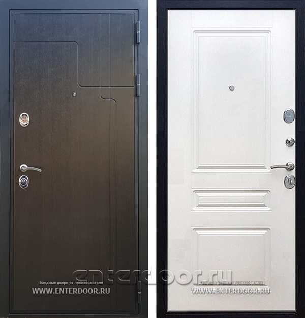 Входная дверь Армада Сидней ФЛ-243 (Венге / Белый софт) - фото 41869