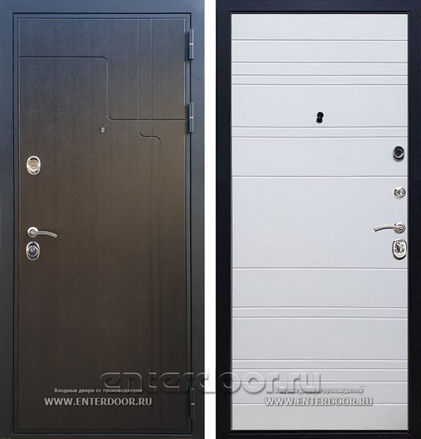 Входная дверь Армада Сидней (Венге / Белый софт) - фото 41894