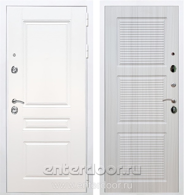 Входная металлическая дверь Армада Премиум Н ФЛ-1 (Белый / Сандал белый)