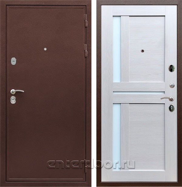 Входная дверь Армада Престиж СБ-18 (Медный антик / Лиственница беж) - фото 46117
