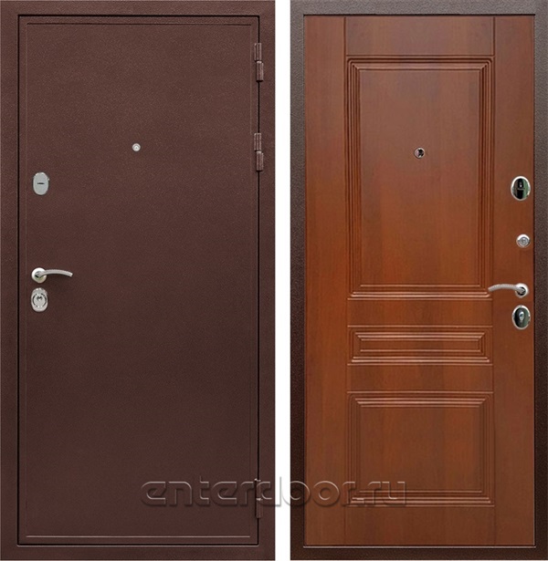 Входная дверь Армада Престиж ФЛ-243 (Медный антик / Итальянский орех) - фото 46200