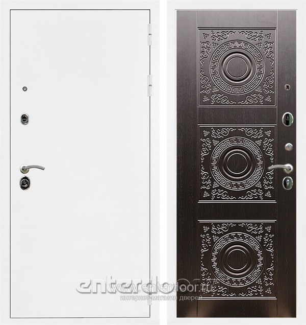 Входная дверь Армада Престиж Д-18 (Белая шагрень / Венге) - фото 48772