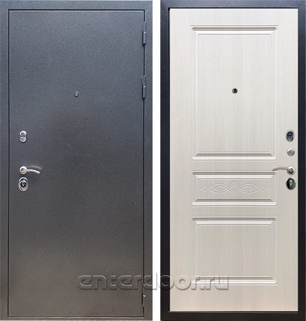Входная дверь Армада Оптима ФЛ-243 (Антик серебро / Лиственница беж) - фото 49817