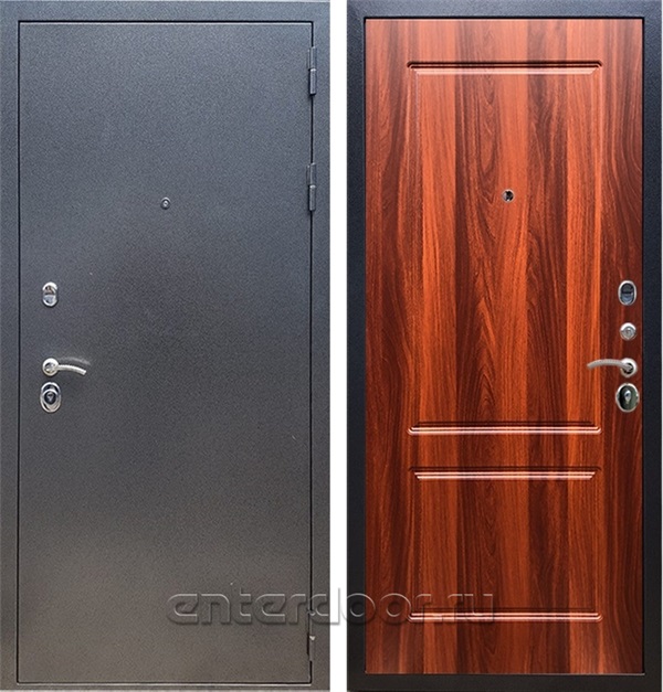 Входная дверь Армада Оптима ФЛ-117 (Антик серебро / Орех итальянский) - фото 49875