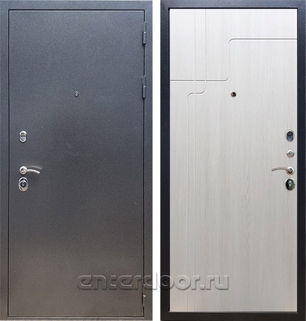 Входная дверь Армада Оптима ФЛ-246 (Антик серебро / Лиственница беж) - фото 49945