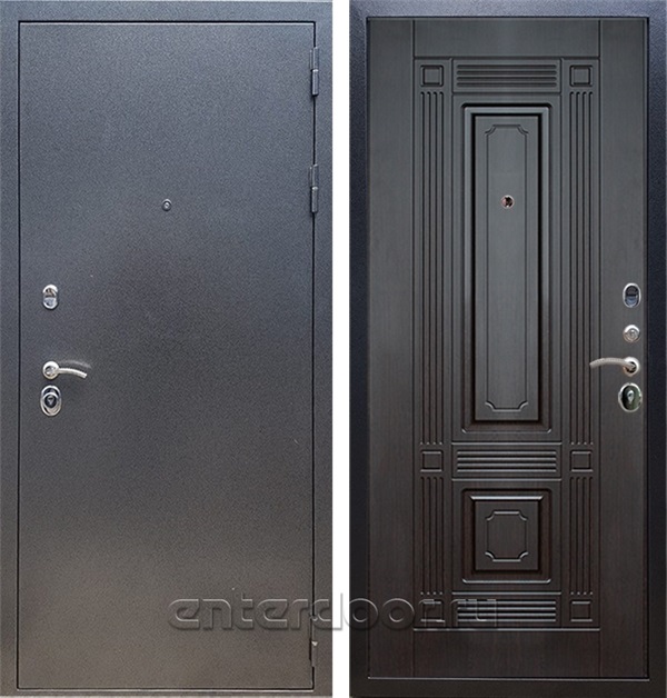 Входная дверь Армада Оптима ФЛ-2 (Антик серебро / Венге) - фото 50039