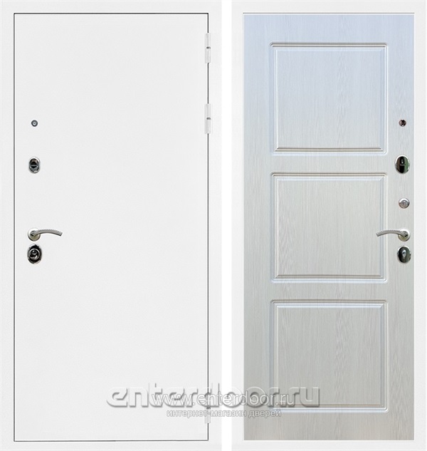 Входная дверь Армада Престиж ФЛ-3 (Белая шагрень / Лиственница беж) - фото 50415