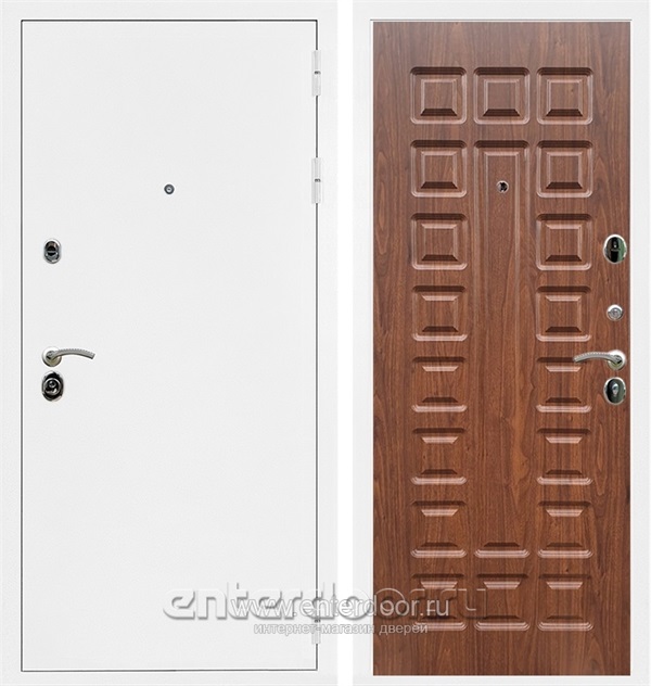 Входная дверь Триумф 3К ФЛ-183 (Белая шагрень / Берёза морёная) - фото 51219