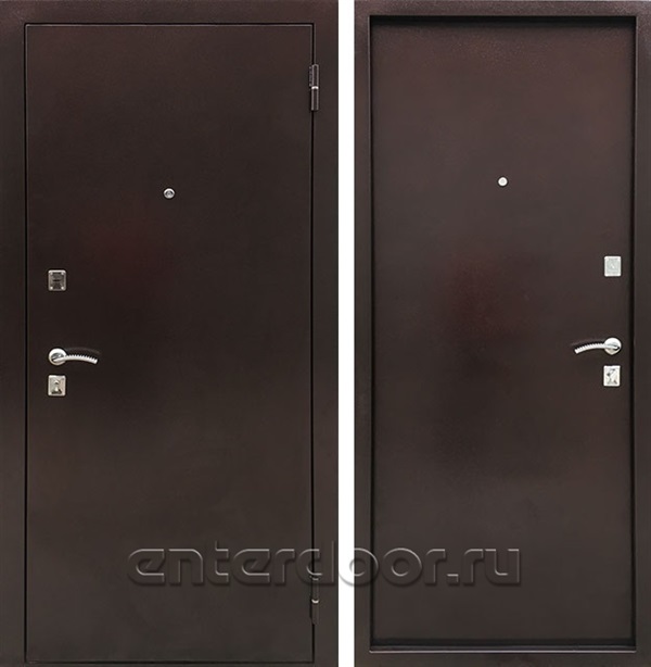Входная металлическая дверь Дачная (Антик медь / Антик медь)
