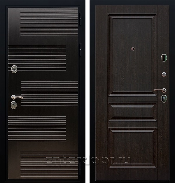 Входная дверь Армада Тесла ФЛ-243 (Венге / Венге) - фото 54863