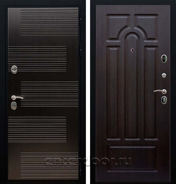 Входная дверь Армада Тесла ФЛ-58 (Венге / Венге) - фото 55041