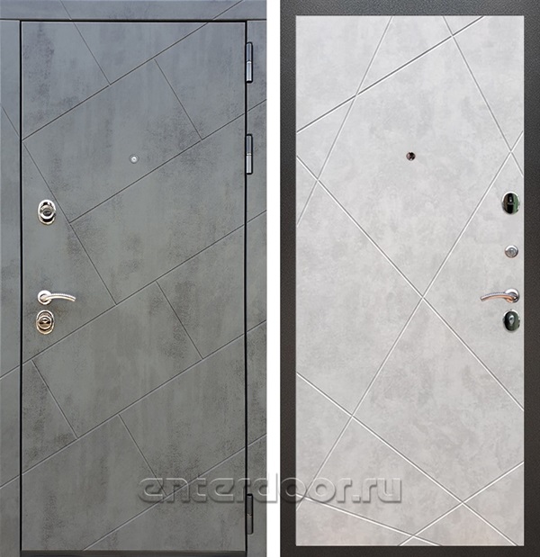 Входная дверь Армада Нова ФЛ-291 (Бетон тёмный / Бетон светлый) - фото 56187