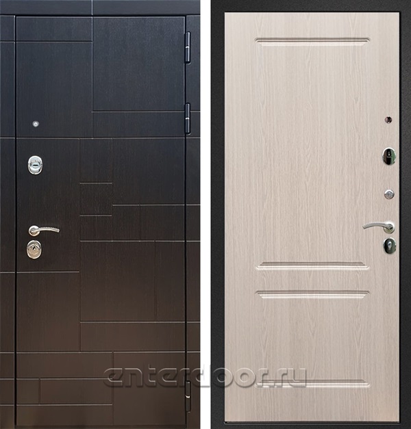 Входная дверь Армада Аккорд ФЛ-117 (Венге / Дуб беленый) - фото 57259