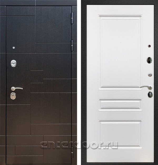 Входная дверь Армада Аккорд ФЛ-243 (Венге / Белый матовый) - фото 57284