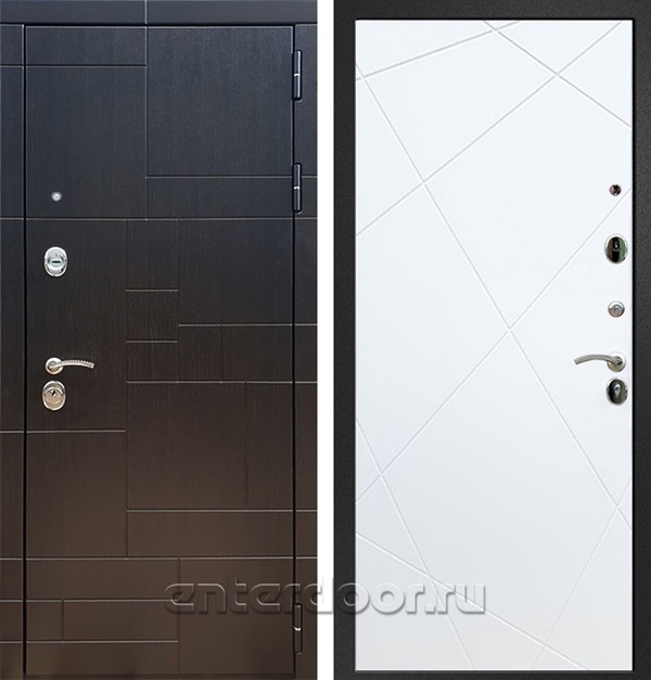 Входная дверь Армада Аккорд ФЛ-291 (Венге / Белый матовый) - фото 57319