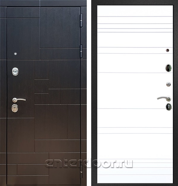 Входная дверь Армада Аккорд ФЛ-14 (Венге / Белый матовый) - фото 57343