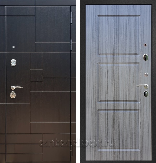 Входная дверь Армада Аккорд ФЛ-3 (Венге / Сандал серый) - фото 57393