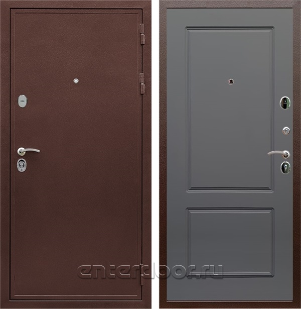 Входная дверь Армада Престиж сталь 3 мм ФЛ-117 (Медный антик / Графит софт) - фото 59542