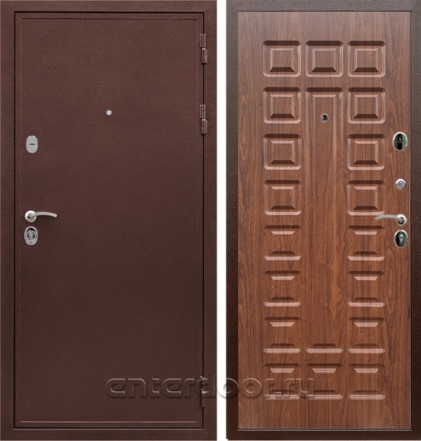 Входная дверь Армада Престиж сталь 3 мм ФЛ-183 (Медный антик / Берёза морёная) - фото 59650
