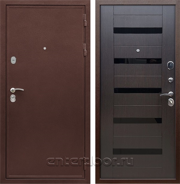 Входная дверь Армада Престиж сталь 3 мм СБ-14 (Медный антик / Венге) - фото 59846