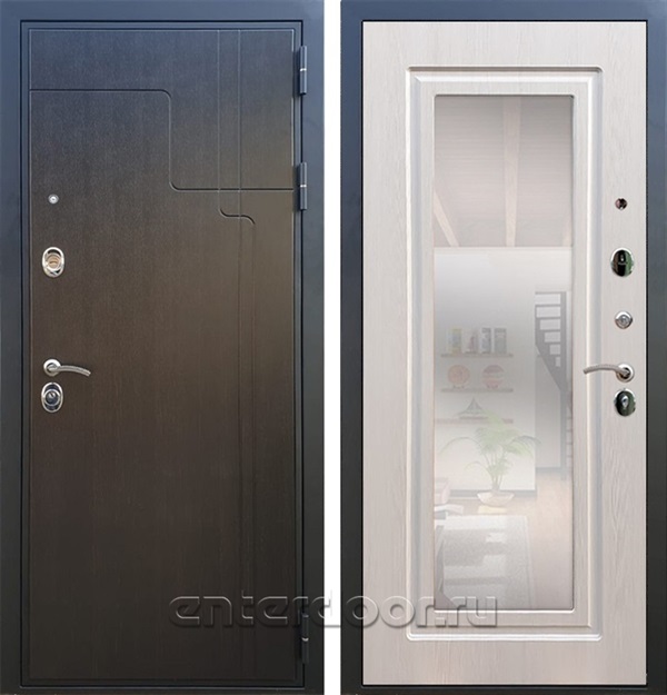 Входная дверь Армада Сидней с зеркалом (Венге / Лиственница беж) - фото 64082