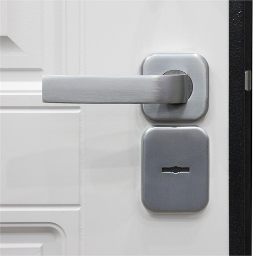 Уличная дверь Термо Диксон 3К (Букле графит / Белый матовый) для ...