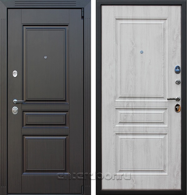 Входная металлическая дверь АСД Гермес 3К New (Венге / Сосна белая)