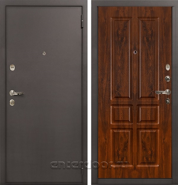 Входная дверь 1А №91 (Медный антик / Винорит дуб тёмный) - фото 74050