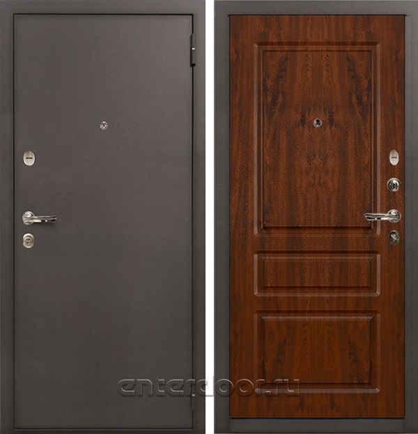 Входная дверь 1А №92 (Медный антик / Винорит дуб тёмный) - фото 74054