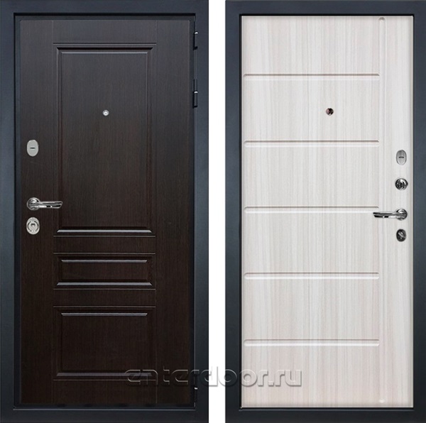 Входная металлическая дверь Лекс Гладиатор 3к Классик №42 (Венге / Сандал белый)