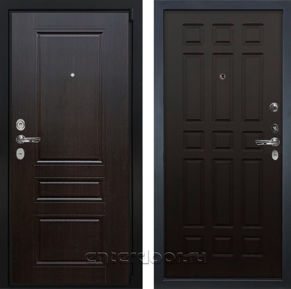 Входная металлическая дверь Лекс Бристоль №29 (Венге / Венге)