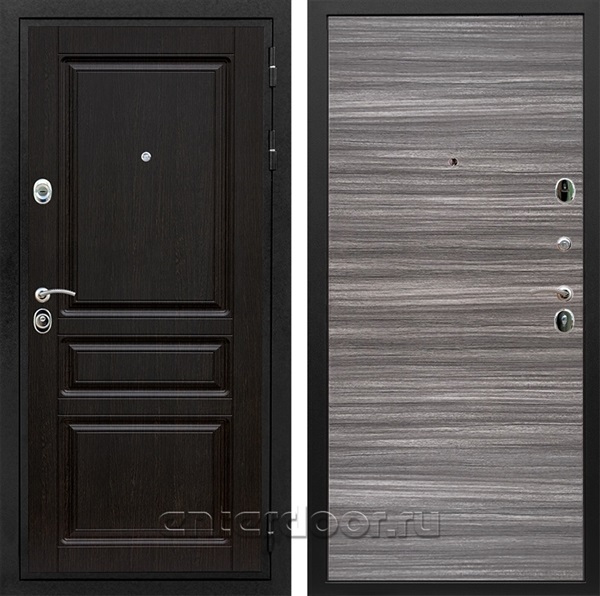 Входная металлическая дверь Армада Премиум Н Гладкая (Венге / Сандал серый)