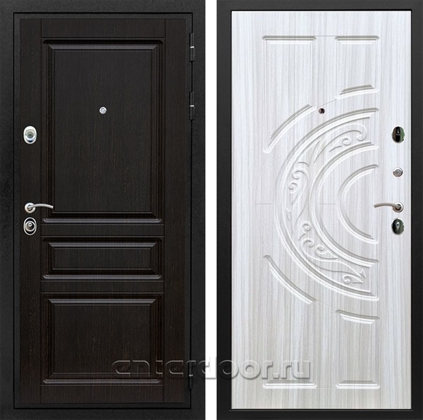 Входная металлическая дверь Армада Премиум Н ФЛ-232 (Венге / Сандал белый)