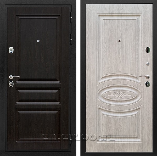 Входная металлическая дверь Армада Премиум Н ФЛ-181 (Венге / Беленый дуб)