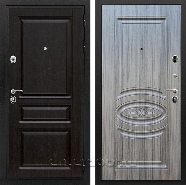 Входная металлическая дверь Армада Премиум Н ФЛ-181 (Венге / Сандал серый)