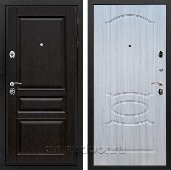 Входная металлическая дверь Армада Премиум Н ФЛ-128 (Венге / Сандал белый)