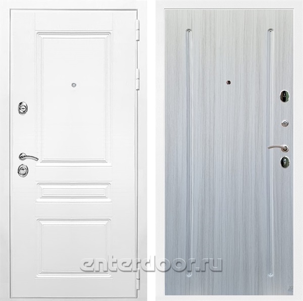 Входная металлическая дверь Армада Премиум Н ФЛ-68 (Белый / Сандал белый)