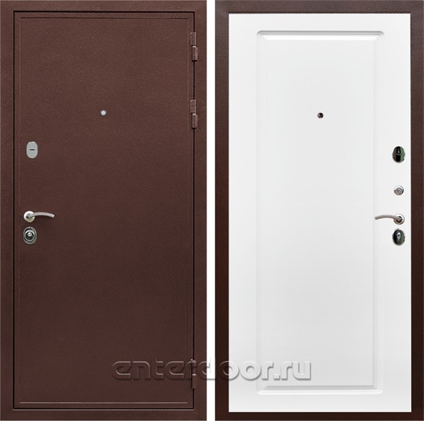 Входная дверь Армада Престиж ФЛ-119 (Медный антик / Белый матовый) - фото 86068