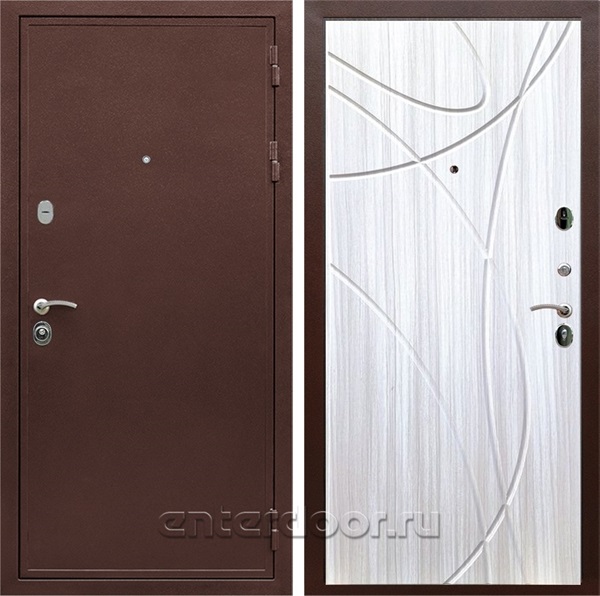 Входная дверь Армада Престиж ФЛ-247 (Медный антик / Сандал белый) - фото 86297