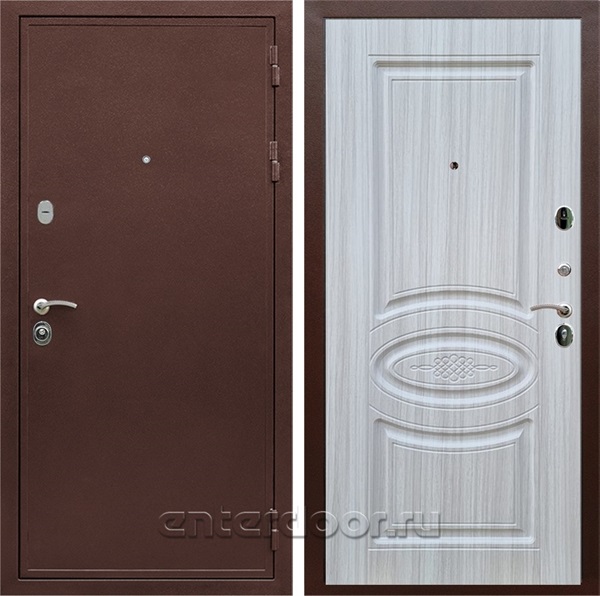 Входная дверь Армада Престиж ФЛ-181 (Медный антик / Сандал белый) - фото 86481